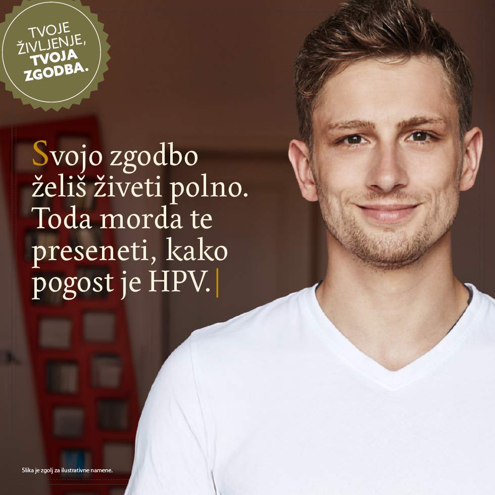 Svojo zgodbo želiš živeti polno. Toda morda te preseneti, kako pogost je HPV.